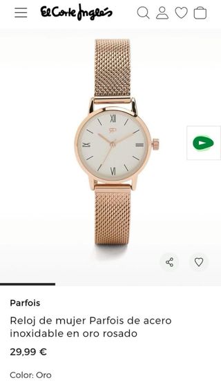 RELOJES PARFOIS PROMOCIÓN !!!  PARA DAMAS