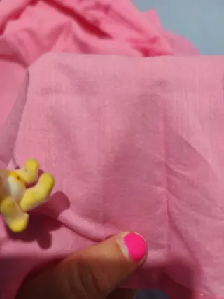 Vestido playero rosa