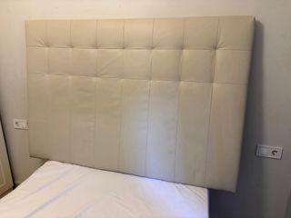 Cabezal BORGANN IKEA polipiel color beis