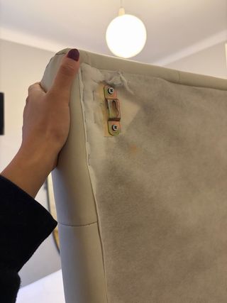 Cabezal BORGANN IKEA polipiel color beis