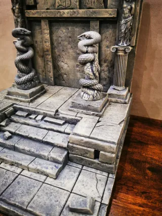 Saint Seiya Cavalieri dello Zodiaco ofiuco diorama