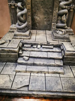 Saint Seiya Cavalieri dello Zodiaco ofiuco diorama