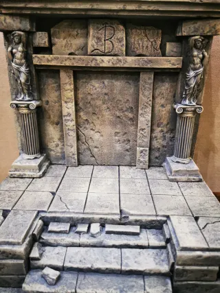 Saint Seiya Cavalieri dello Zodiaco ofiuco diorama