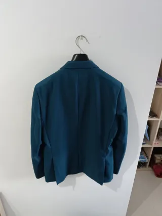 Traje de chaqueta verde talla M