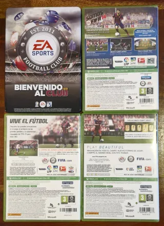 🇪🇦Lote 4 Juegos fútbol FIFA para Xbox 360