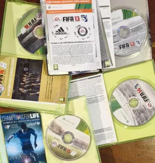 🇪🇦Lote 4 Juegos fútbol FIFA para Xbox 360