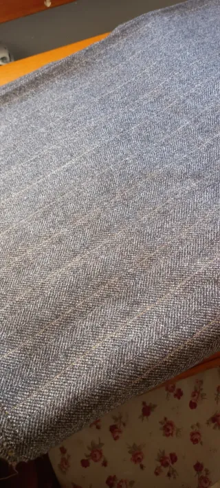 2 tessuti spigato di lana