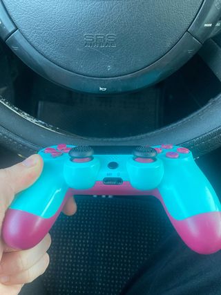 Mando PS4 DualShock 4 Azul y Rosa