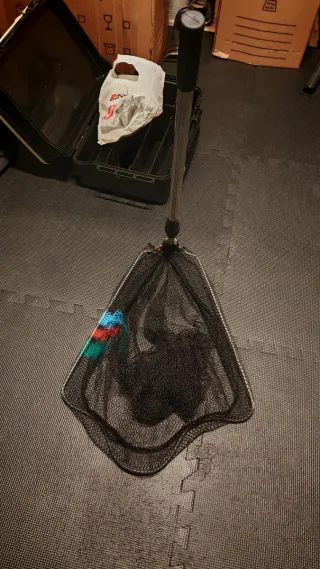 Caña de pescar 1,8m con funda y accesorios