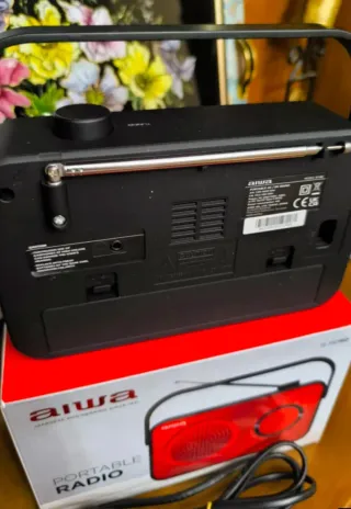 Radio Aiwa R-190RD Roja Portátil