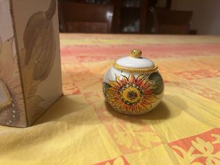 Set 2 Tazzine e Zuccheriera Girasole