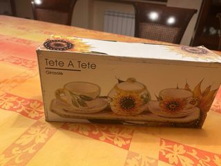 Set 2 Tazzine e Zuccheriera Girasole