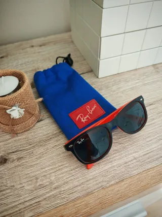 Gafas de sol Ray-Ban niño negro/naranja