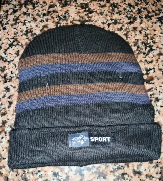 Gorro de rayas hombre