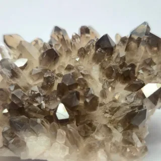 Cuarzo Ahumado drusa cristales espectaculares