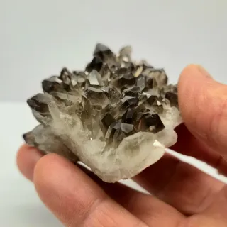 Cuarzo Ahumado drusa cristales espectaculares