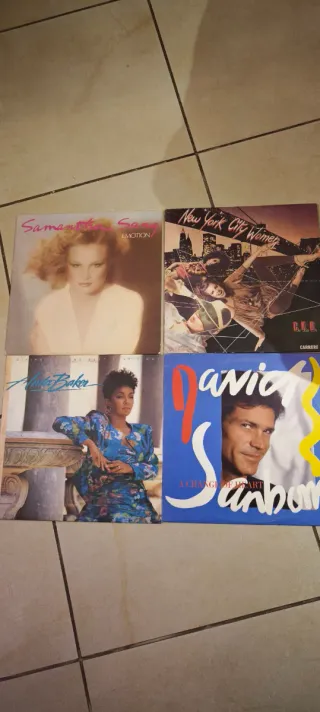 Lotto 4 Vinili Vintage Pop Rock Soul R&B