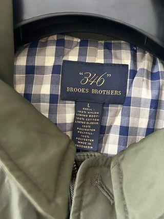 Parka Hombre Brooks Brothers Talla L