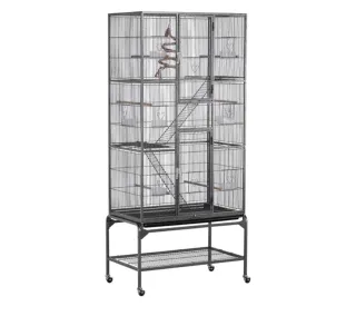 Pajarera grande para ninfas y loros