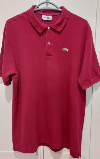 Lote 2 Polos Lacoste y Massimo Dutti, talla XL