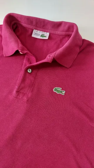 Lote 2 Polos Lacoste y Massimo Dutti, talla XL