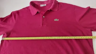 Lote 2 Polos Lacoste y Massimo Dutti, talla XL