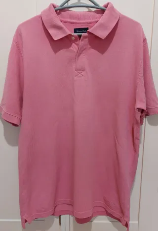 Lote 2 Polos Lacoste y Massimo Dutti, talla XL