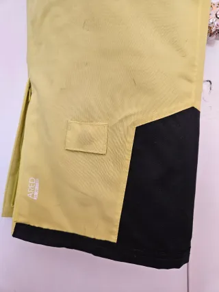 Pantalón de esquí/snow amarillo y negro