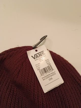 Gorro Vans Core Basic Rojo
