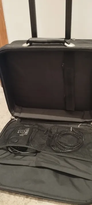 Maletín Portátil con Ruedas Negro