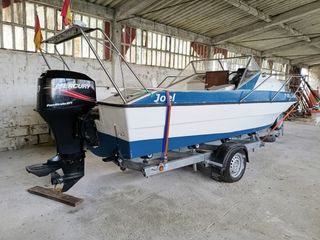 Embarcación 5.50 con remolque