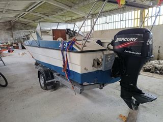 Embarcación 5.50 con remolque