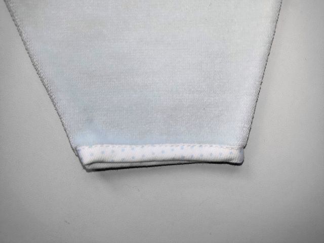 Set di due pezzi per neonato in blu (da indossare)