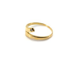 anillo oro 18k con diamante