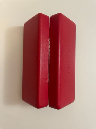 Estuche gafas Carolina Herrera rojo