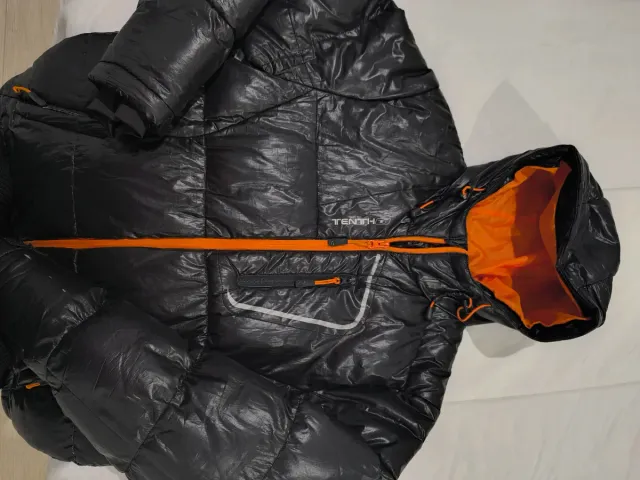 Abrigo TENTH Negro Naranja Invierno