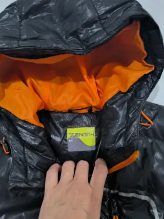 Abrigo TENTH Negro Naranja Invierno