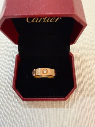Fantástico anillo Cartier nuevo a estrenar 