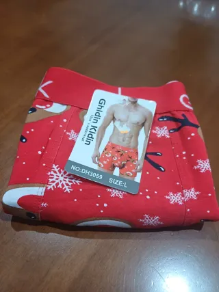 Boxer Ghildin Kidin Navidad Talla L