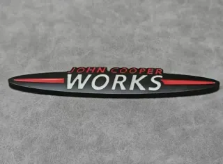 Emblema Logo JCW para Maletero de Mini Cooper One