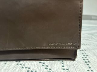 Borsello porta trucchi Air France marrone