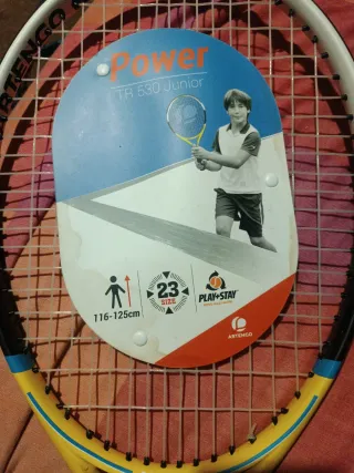 2 Raquetas de Tenis Junior