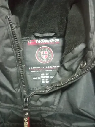 Chaqueta Napapijri Norway Negra Talla 16y
