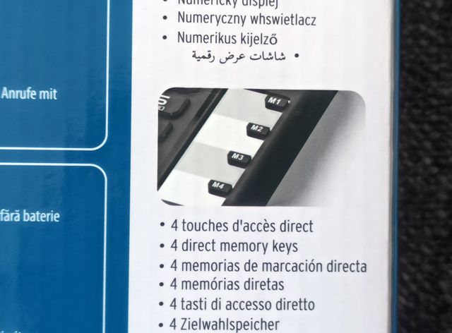 Telefono fisso Alcatel T56 (nuovo)