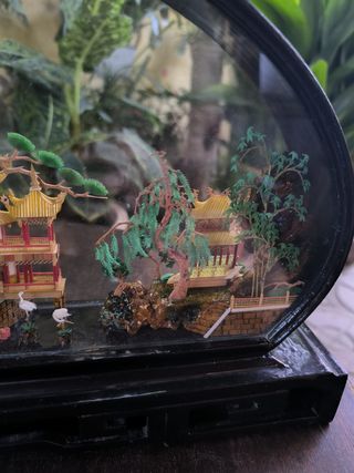 Diorama Pueblo Chino Antiguo