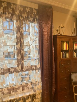 Cortinas moradas 4  con ojales