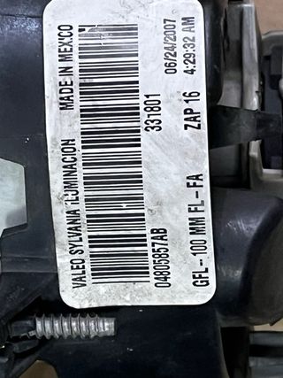 Fendinebbia Chrysler Grand Voyager 04-07