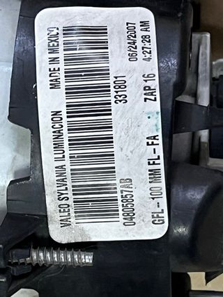 Fendinebbia Chrysler Grand Voyager 04-07