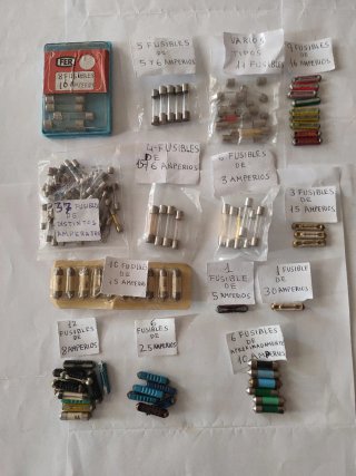 Fusibles de aparatos electrónicos,y de coches anti
