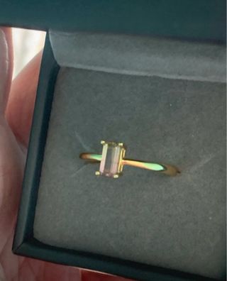 Anillo Turmalina Sandía